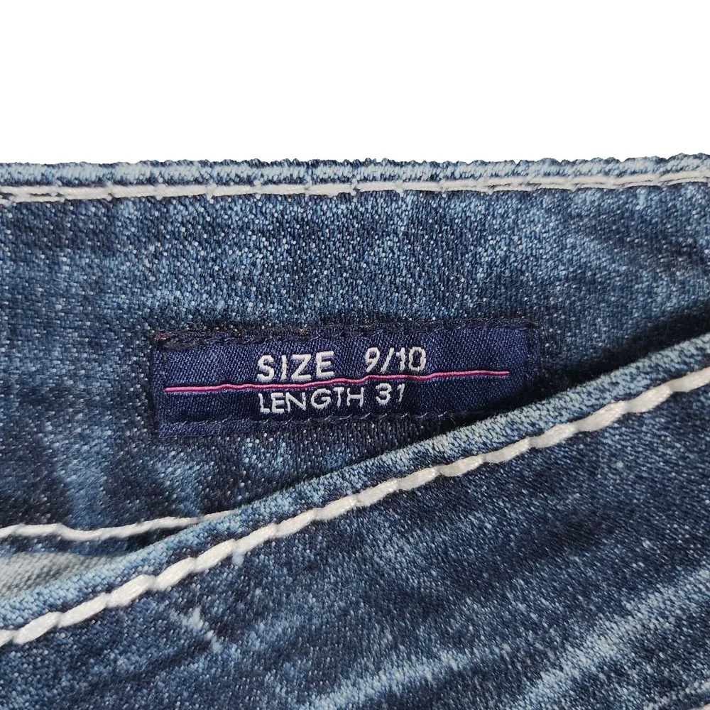 Y2K Vigoss Jeans Womens 9 / 10 W32 Chelsea Slim Boot Low Rise Flare Vintage